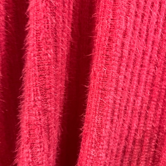 NWOT Lane Bryant Eyelash Knit Pink Cardigan Size 18/20 - Picture 5 of 7